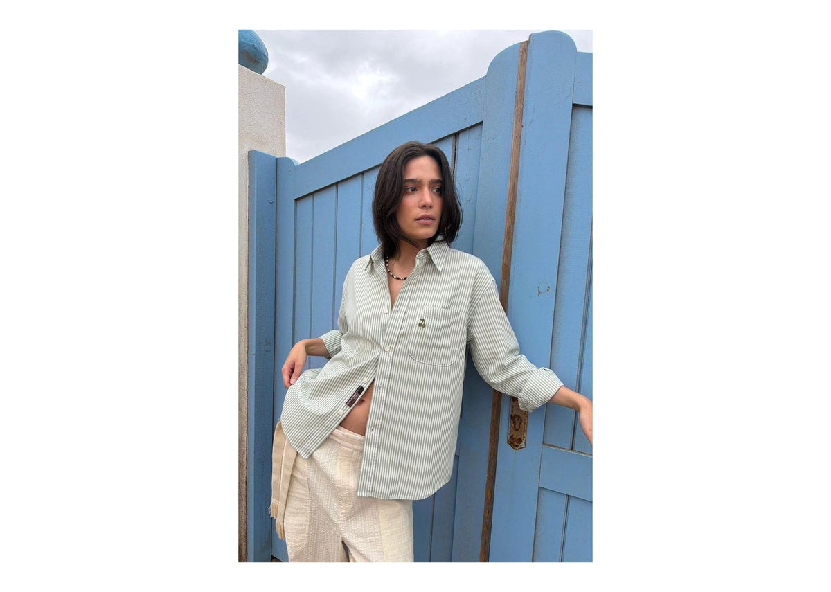 Nude Project Isla Shirt Green