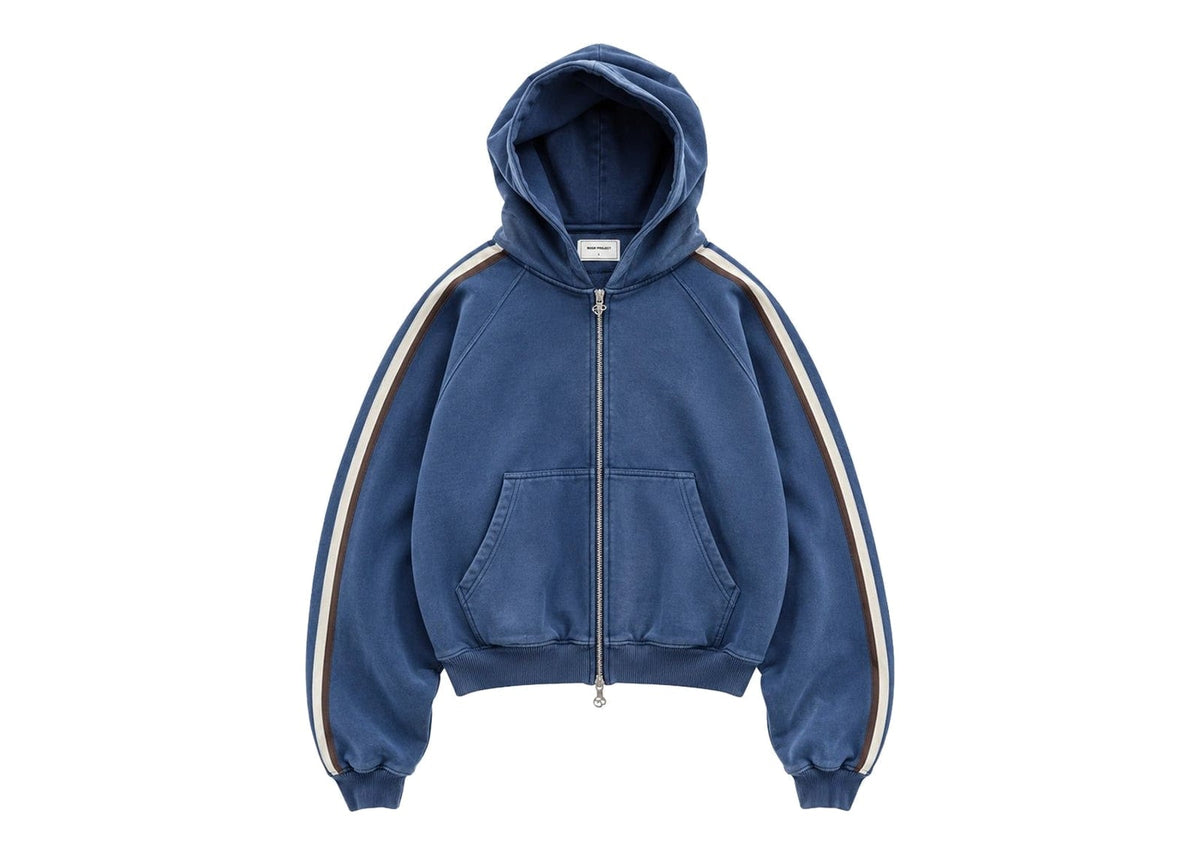 Nude Project IT Zip-Up Hoodie Blue