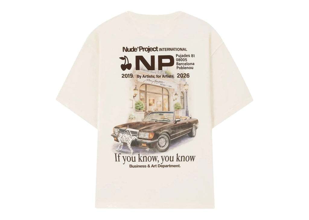 Nude Project Iykyk Tee Ivory