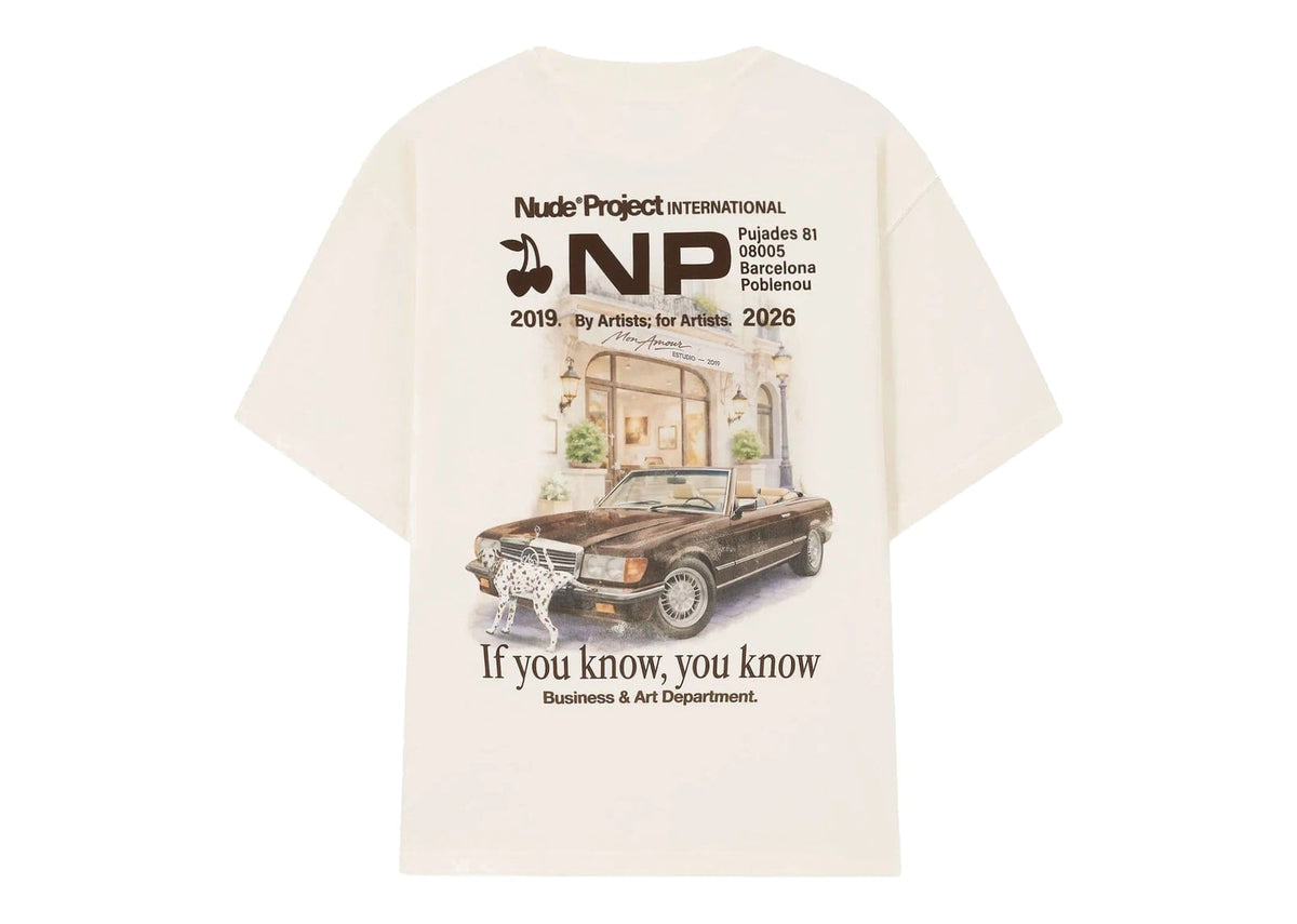 Nude Project Iykyk Tee Ivory