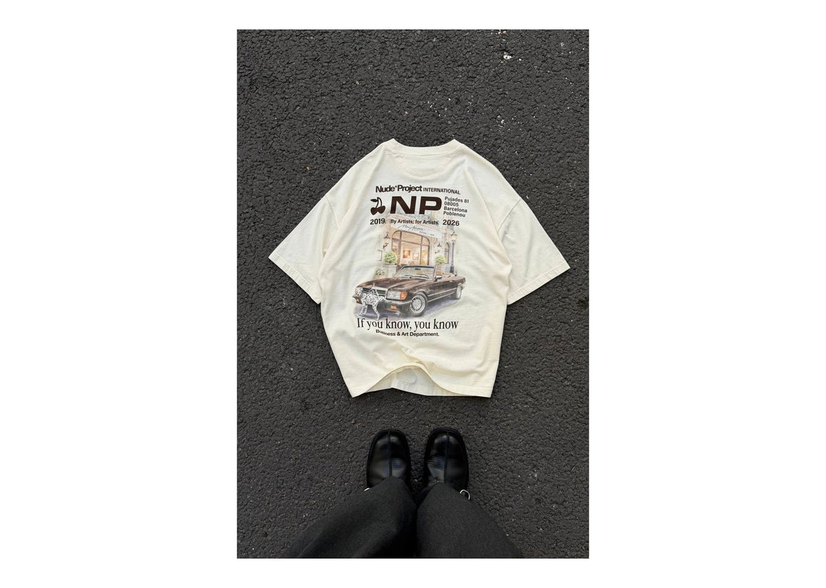 Nude Project Iykyk Tee Ivory