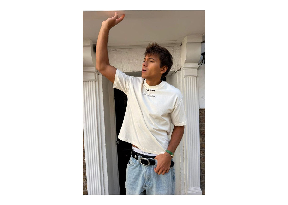 Nude Project Iykyk Tee Ivory