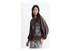Nude Project Jave Long-Sleeve Tee Brown