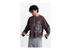 Nude Project Jave Long-Sleeve Tee Brown