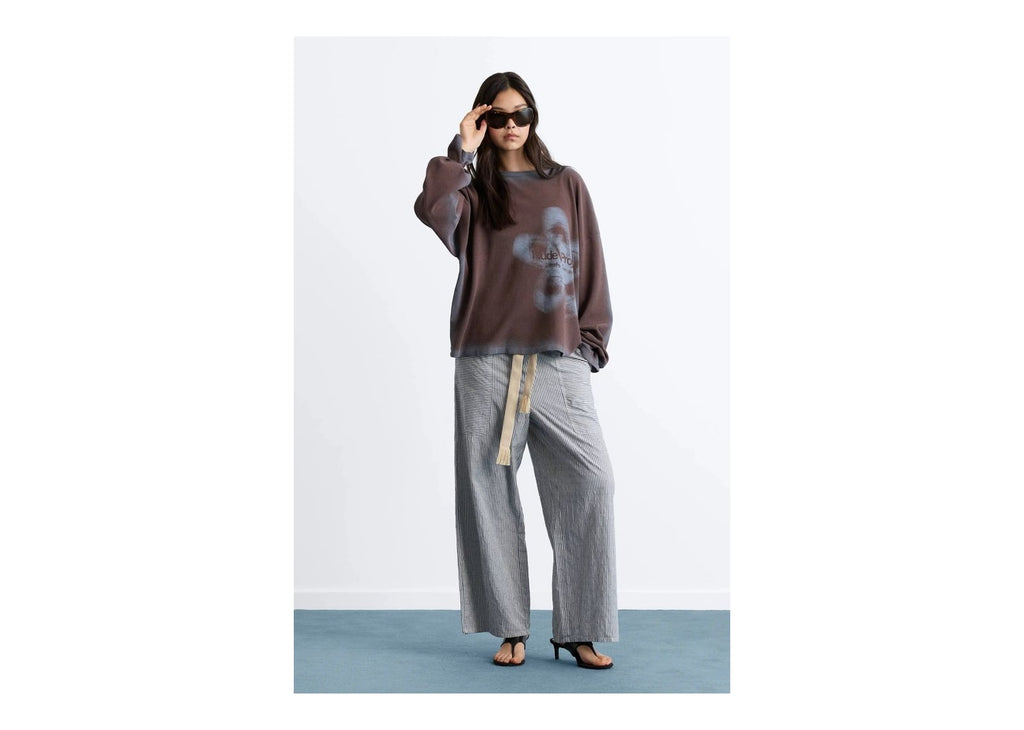 Nude Project Jave Long-Sleeve Tee Brown
