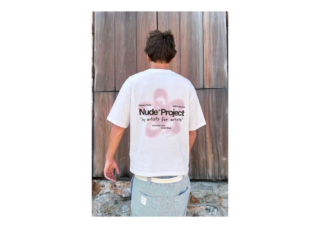 Nude Project Jave Tee White/Lilac