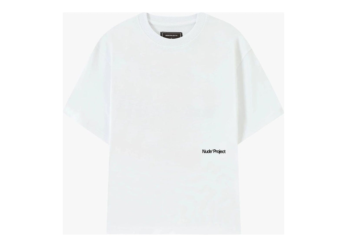 Nude Project Jave Tee White/Orange