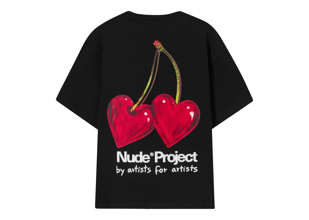 Nude Project Juicy Cherry Tee Black