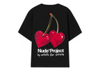 Nude Project Juicy Cherry Tee Black