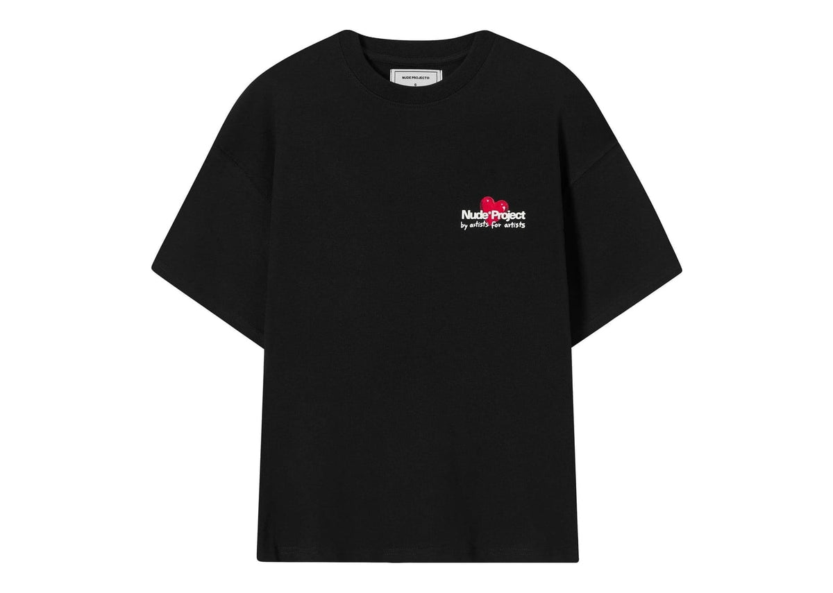 Nude Project Juicy Cherry Tee Black
