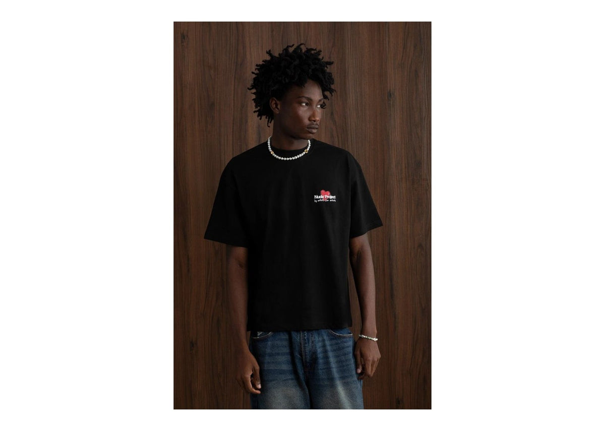 Nude Project Juicy Cherry Tee Black