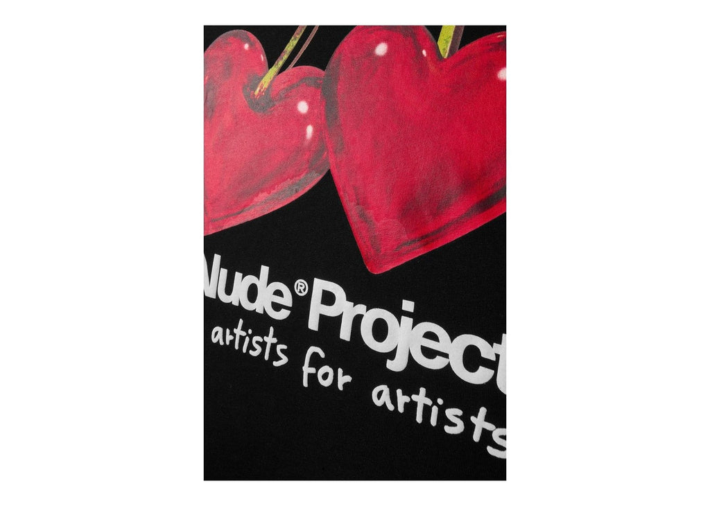 Nude Project Juicy Cherry Tee Black