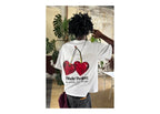 Nude Project Juicy Cherry Tee White