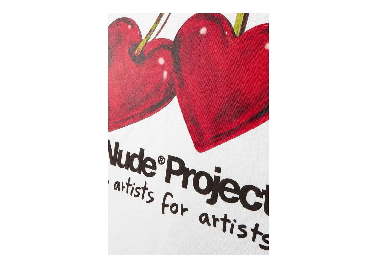 Nude Project Juicy Cherry Tee White