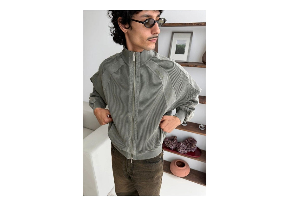 Nude Project Kai Zip-Up Jacket Olive