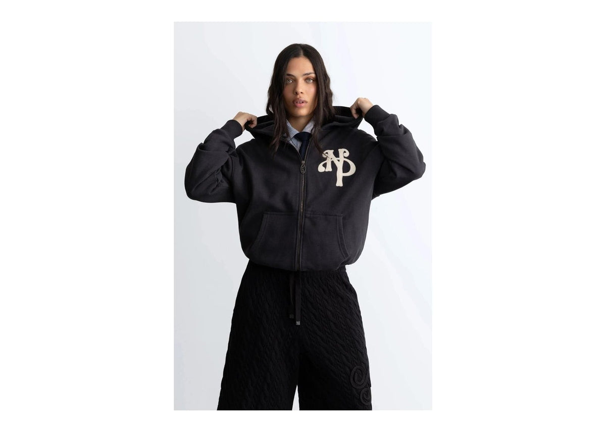 Nude Project Kill Bill Zip-Up Hoodie Ash