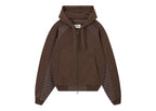 Nude Project Kim Zip-Up Hoodie Brown