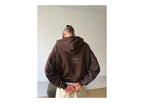 Nude Project Kim Zip-Up Hoodie Brown