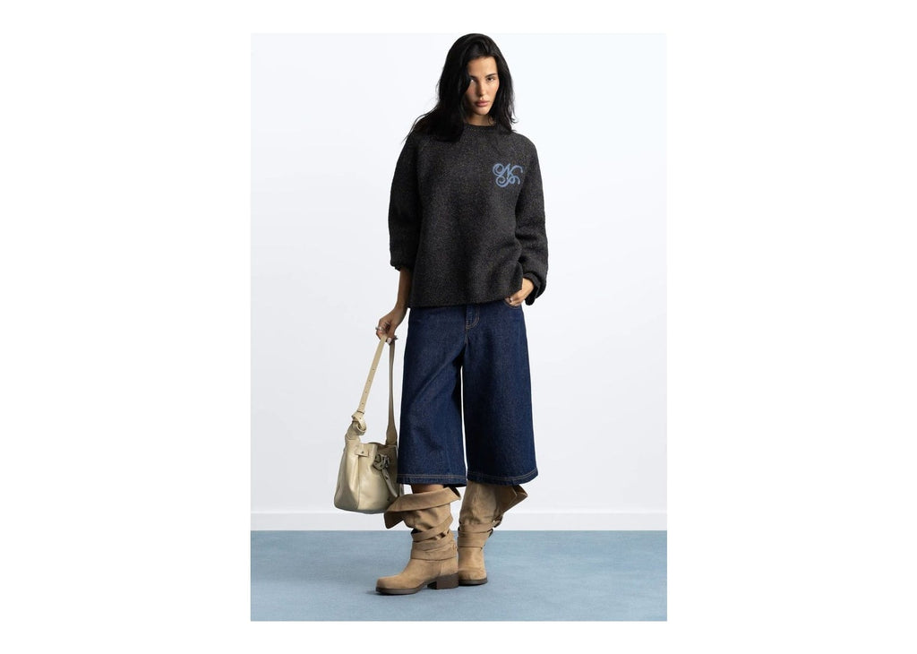 Nude Project Le Marais Knit Sweater Ash