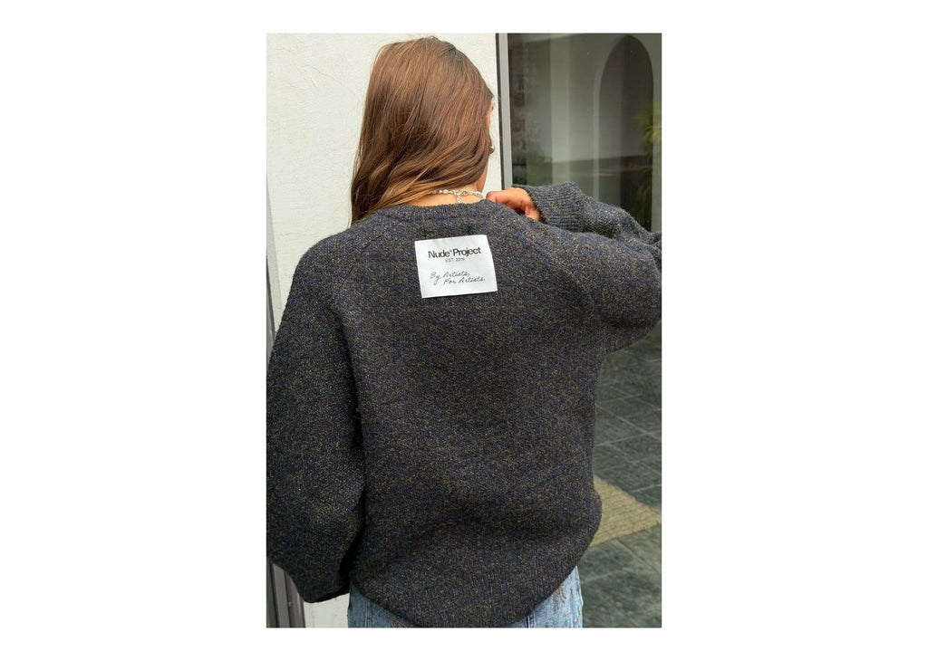 Nude Project Le Marais Knit Sweater Ash