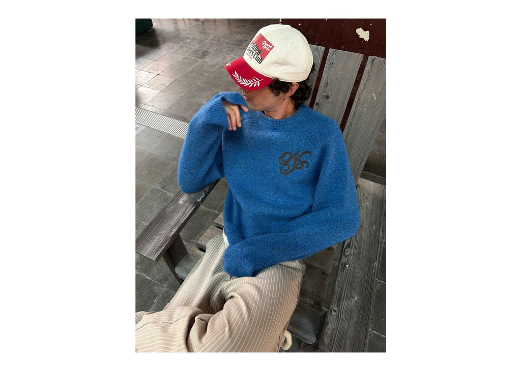 Nude Project Le Marais Knit Sweater Blue