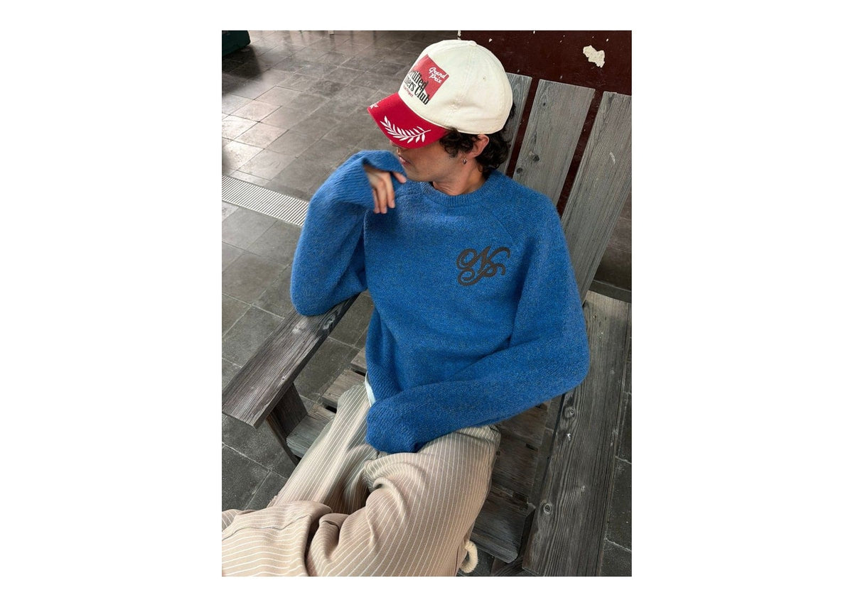 Nude Project Le Marais Knit Sweater Blue