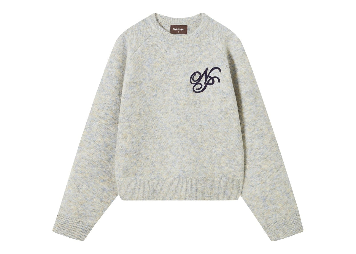 Nude Project Le Marais Knit Sweater Grey Melange