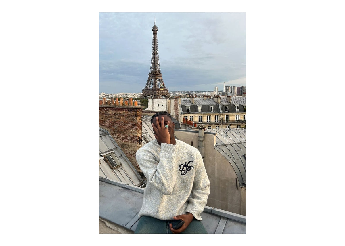 Nude Project Le Marais Knit Sweater Grey Melange