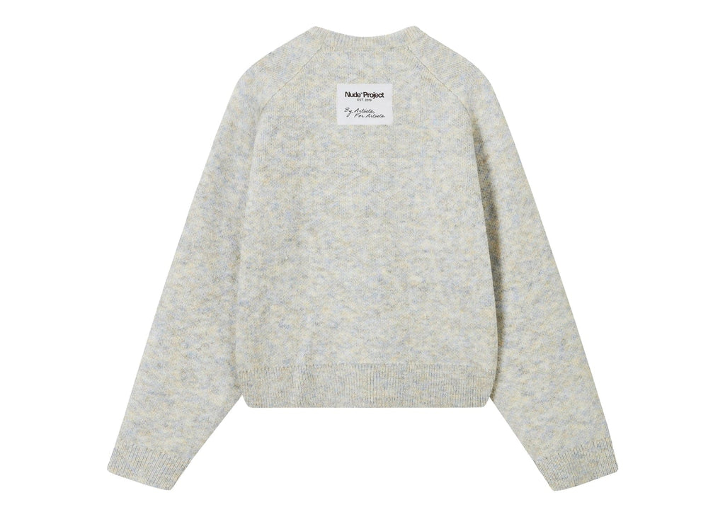Nude Project Le Marais Knit Sweater Grey Melange