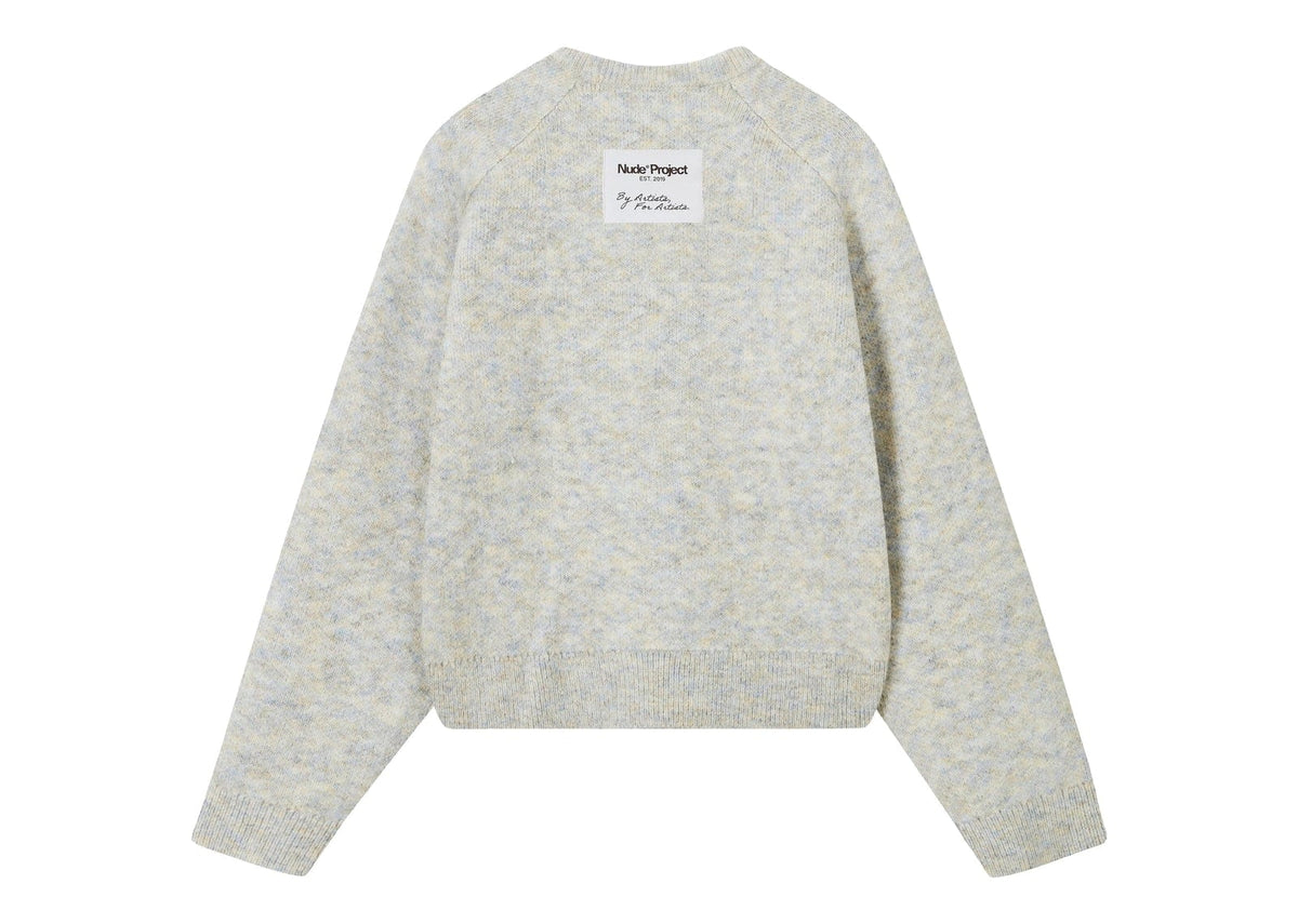 Nude Project Le Marais Knit Sweater Grey Melange