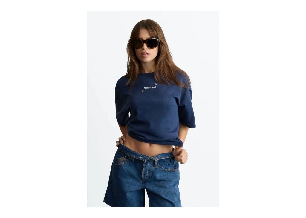 Nude Project Leisure Club Tee Navy