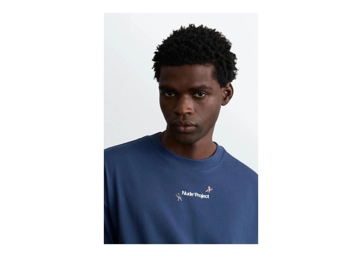 Nude Project Leisure Club Tee Navy