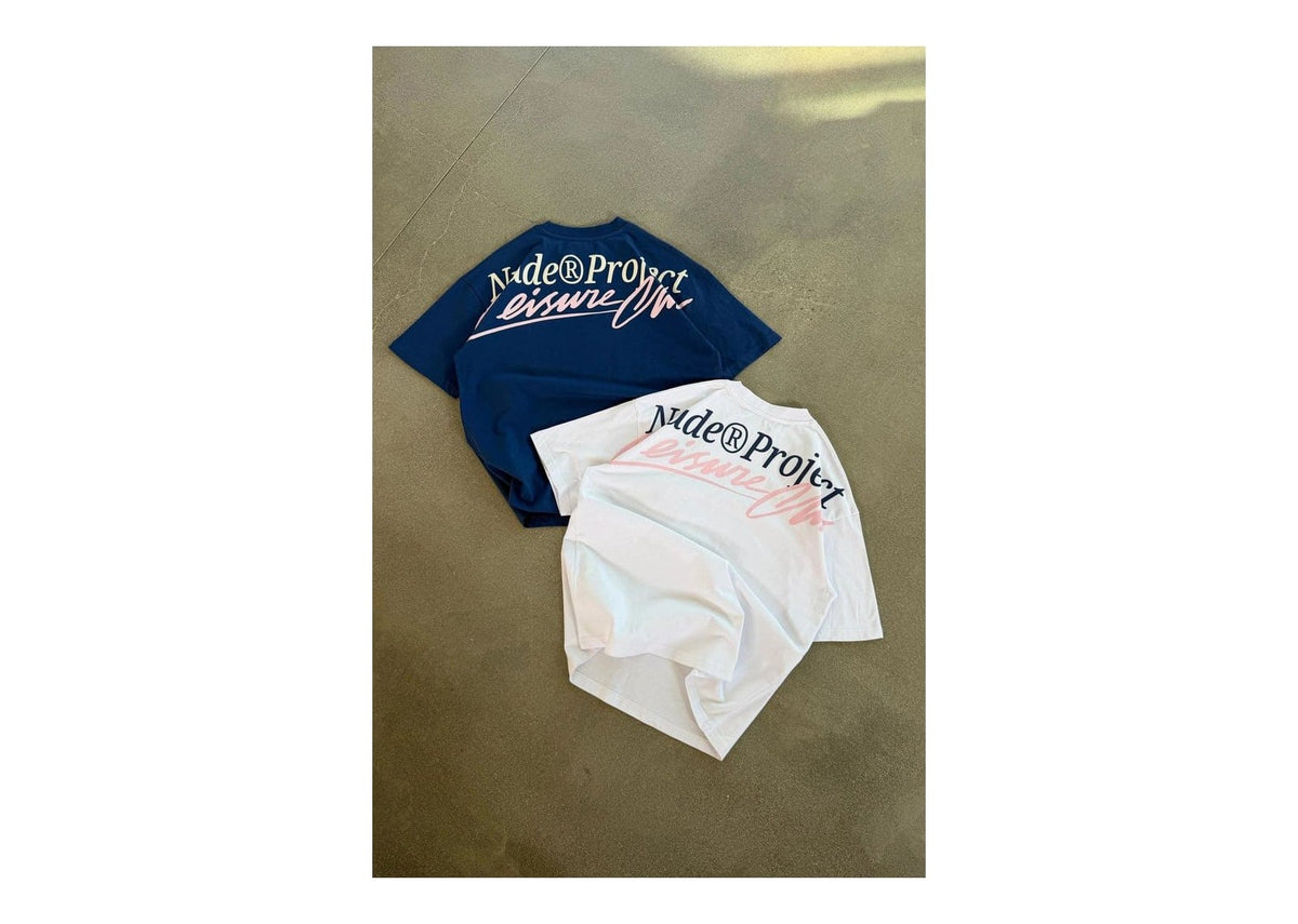 Nude Project Leisure Club Tee Navy