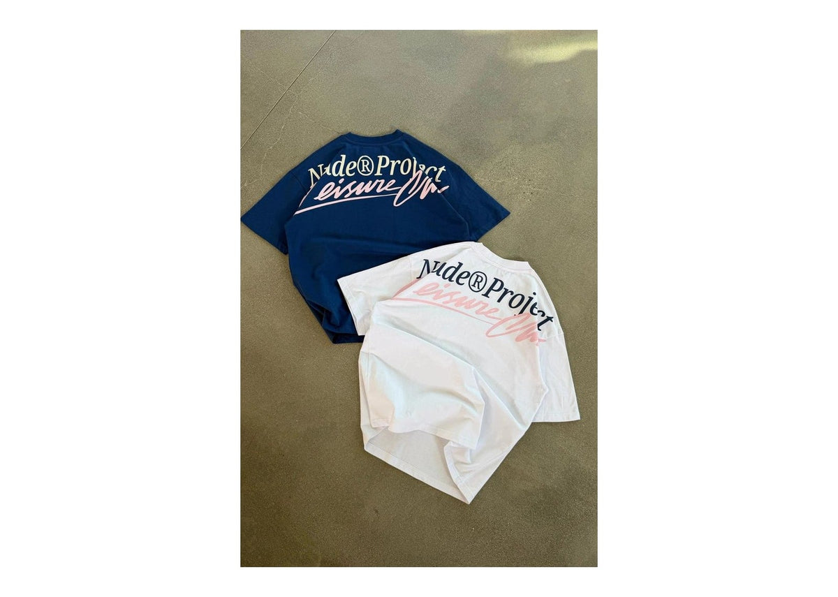Nude Project Leisure Club Tee White