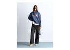 Nude Project Liberty Boxy Hoodie Blue