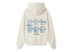 Nude Project Lips Hoodie Ivory
