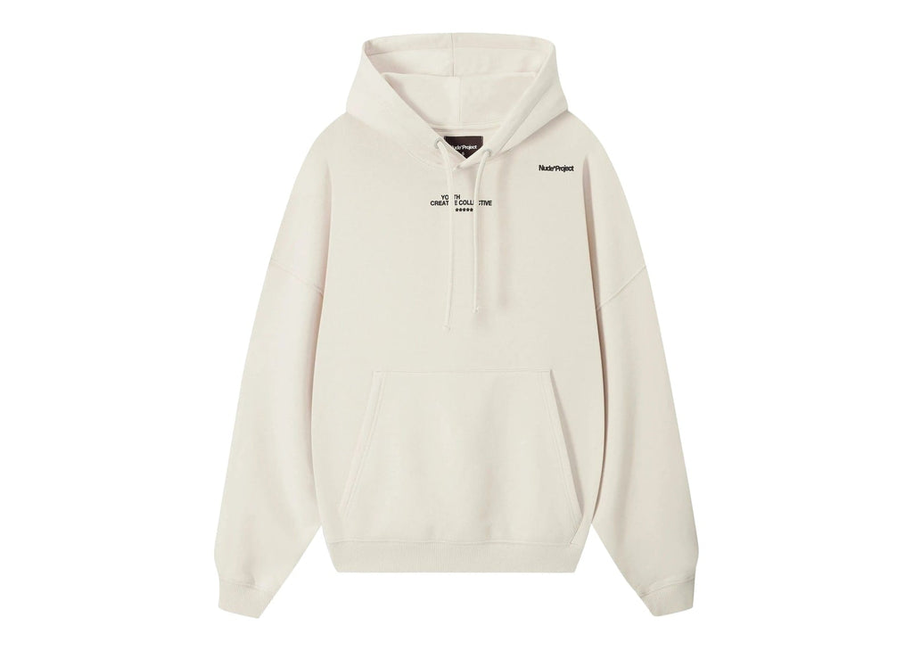 Nude Project Lips Hoodie Ivory