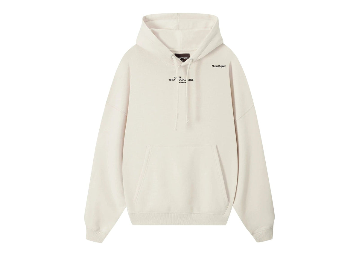 Nude Project Lips Hoodie Ivory