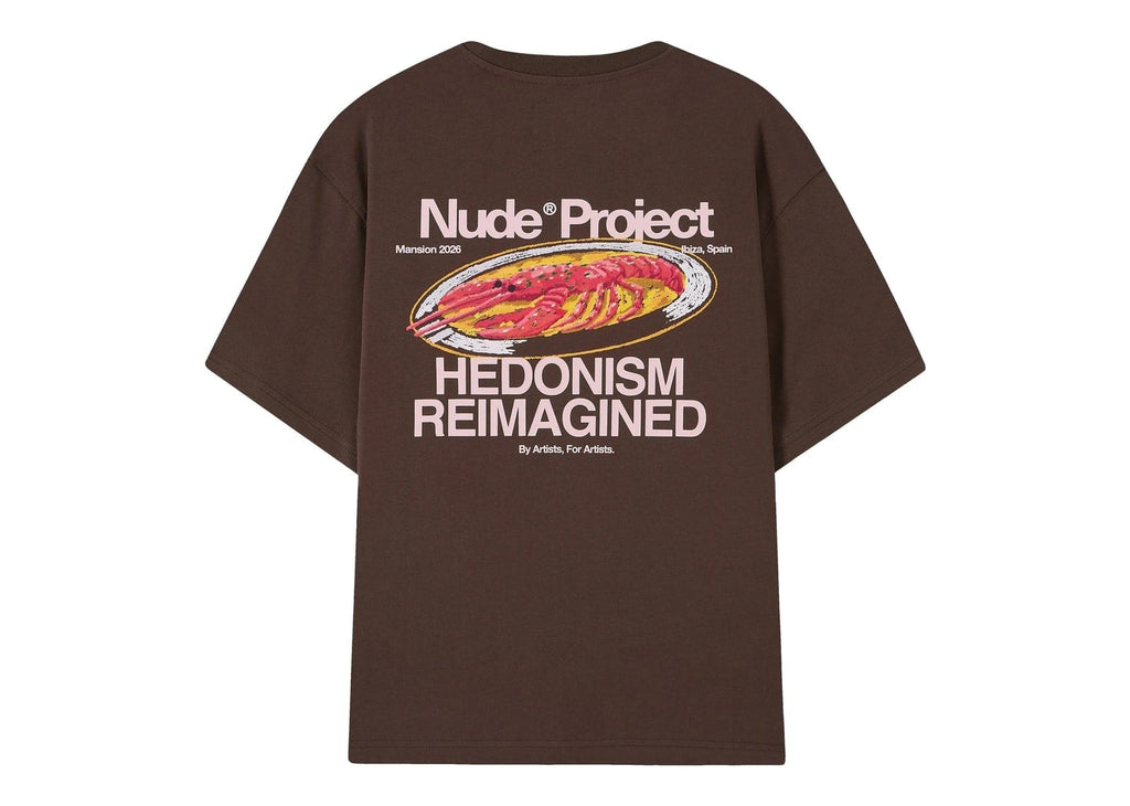 Nude Project Lobster Tee Brown