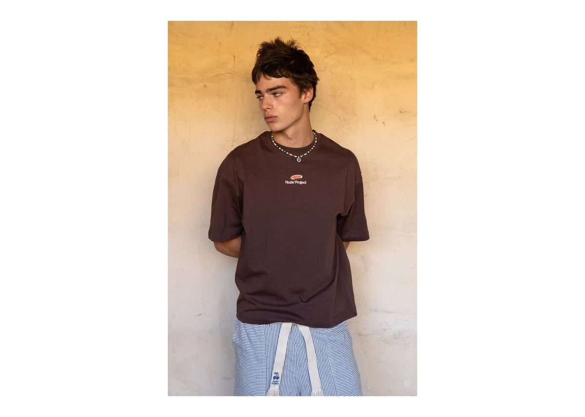 Nude Project Lobster Tee Brown