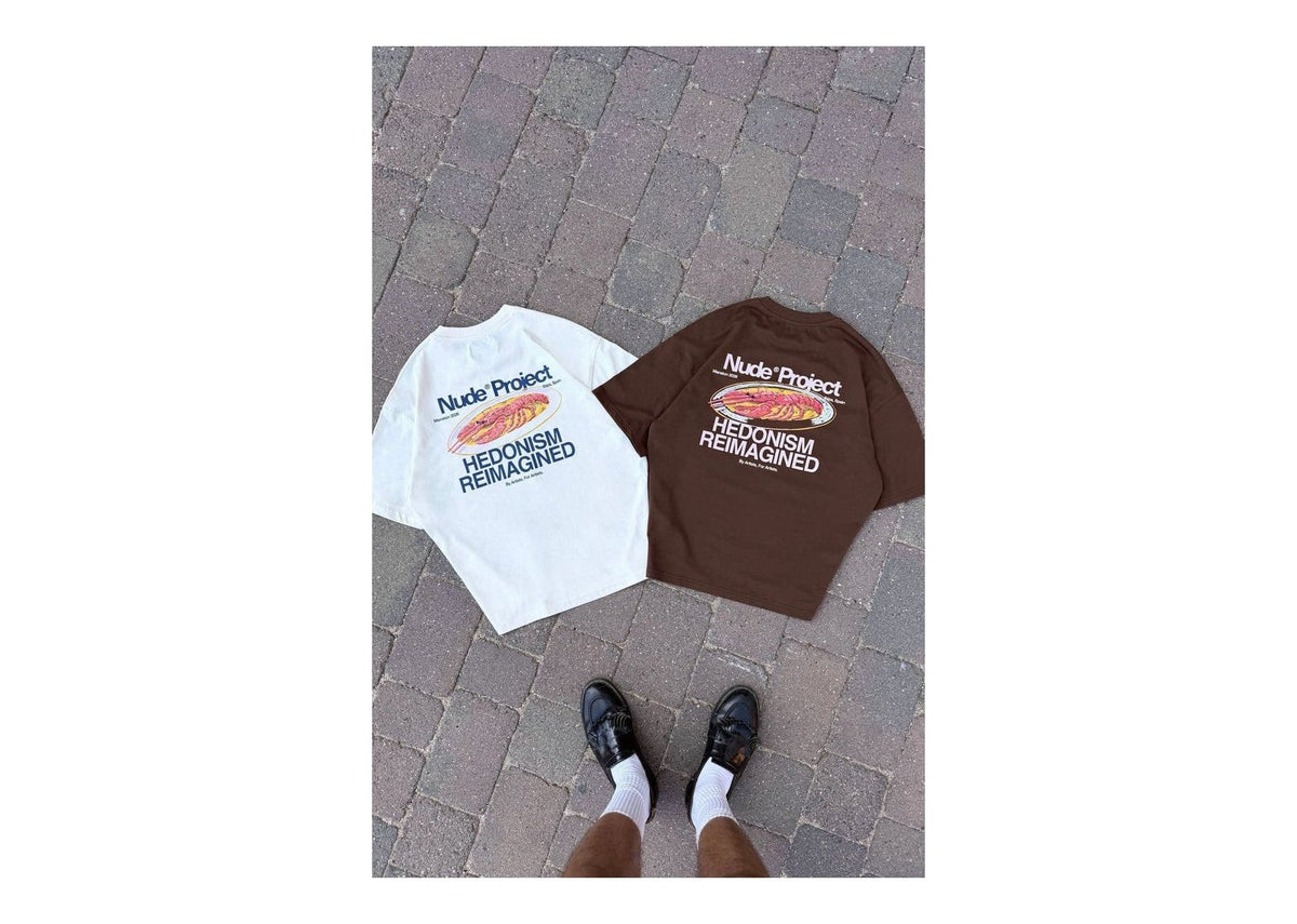 Nude Project Lobster Tee Brown