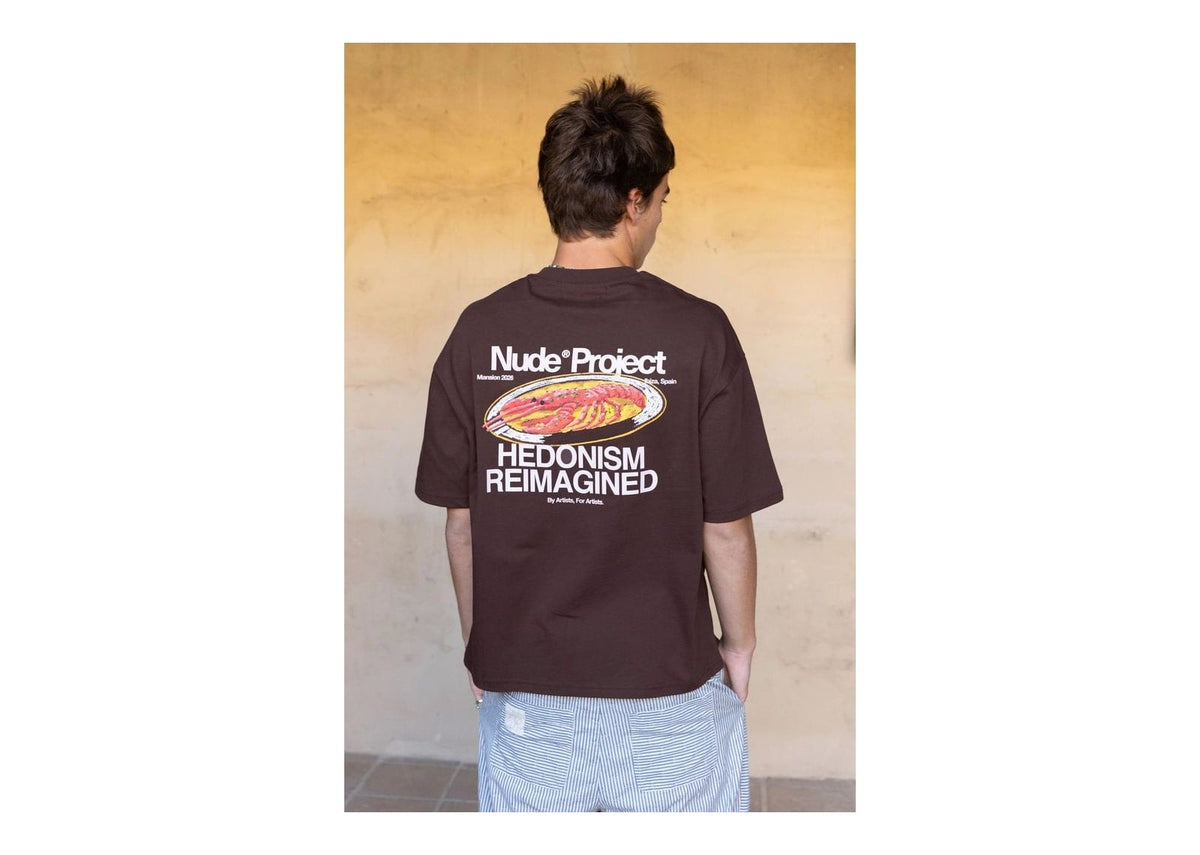 Nude Project Lobster Tee Brown