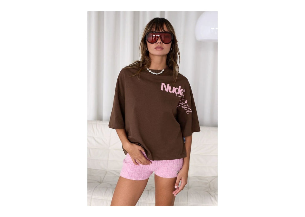 Nude Project Love Wins Tee Brown
