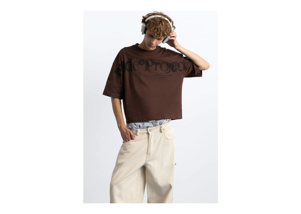 Nude Project Lucas Tee Brown