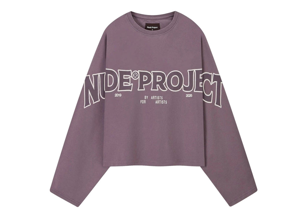 Nude Project Macro Long-Sleeve Tee Lilac