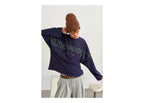 Nude Project Macro Long-Sleeve Tee Navy