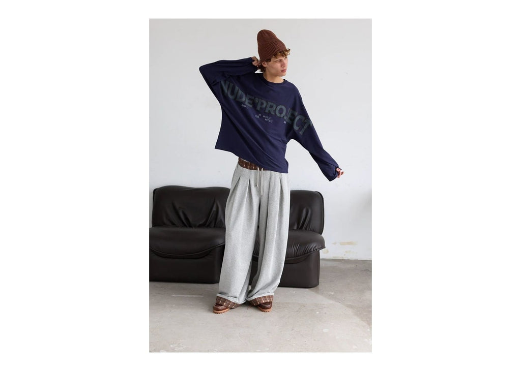 Nude Project Macro Long-Sleeve Tee Navy