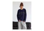 Nude Project Macro Long-Sleeve Tee Navy