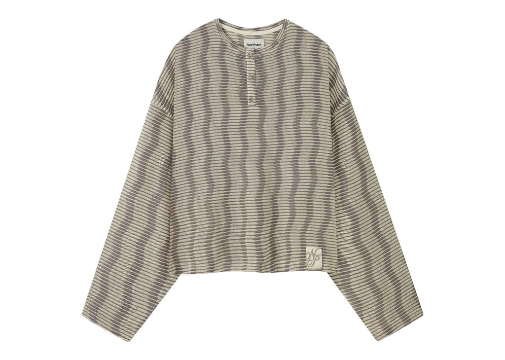 Nude Project Manrique Long-Sleeve Tee Beige