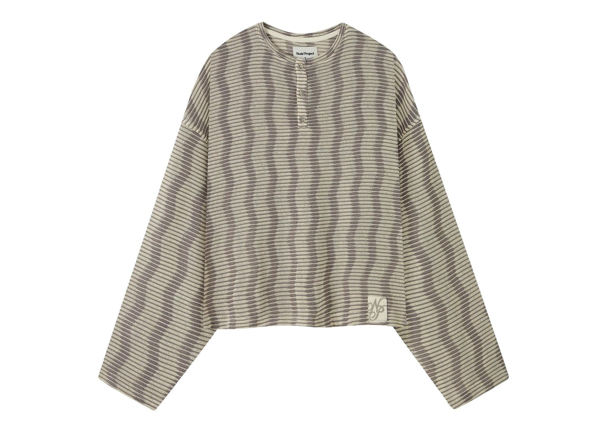 Nude Project Manrique Long-Sleeve Tee Beige